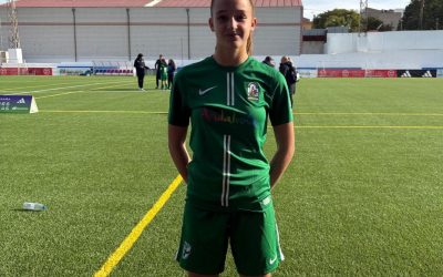 ROCÍO JIMÉNEZ, alumna de 2º de ESO, debuta con la selección Andaluza de futbol